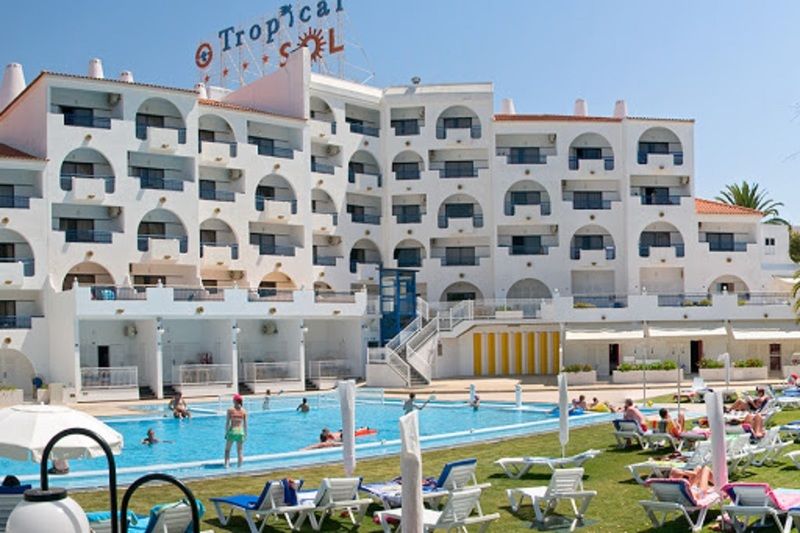 Aparthotel Tropical Sol Albufeira Zewnętrze zdjęcie